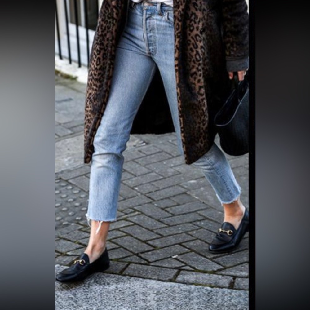 Cole Hann horsebit crocodile loafer